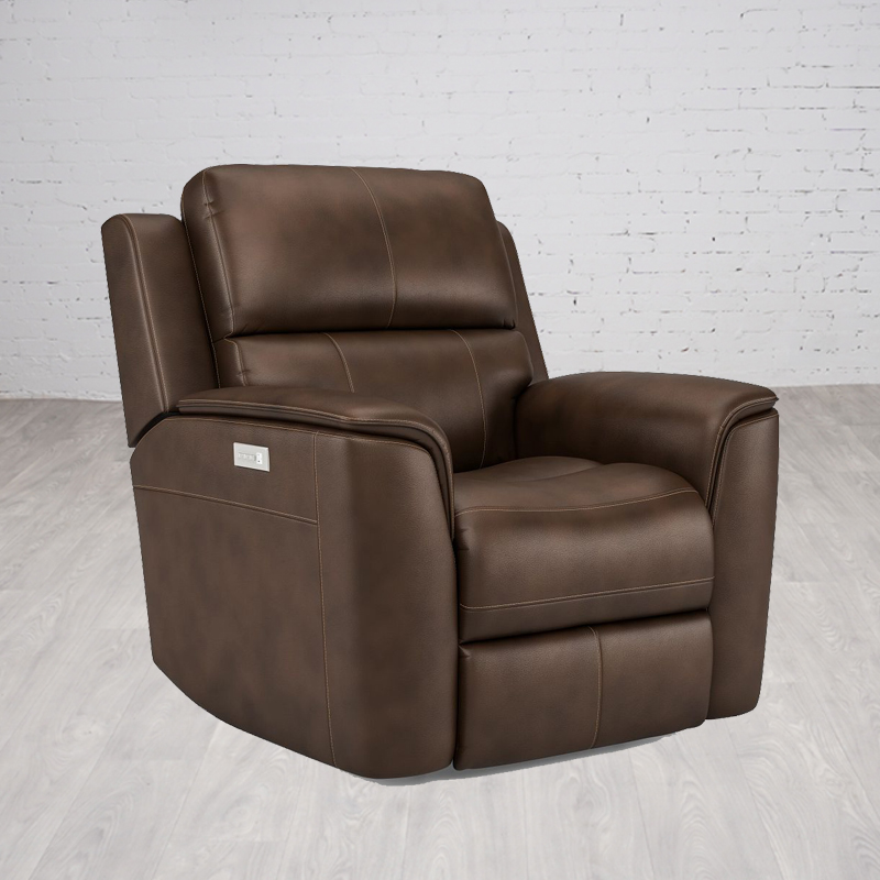 Henry Power Recliner with Power Headrest and Lumbar