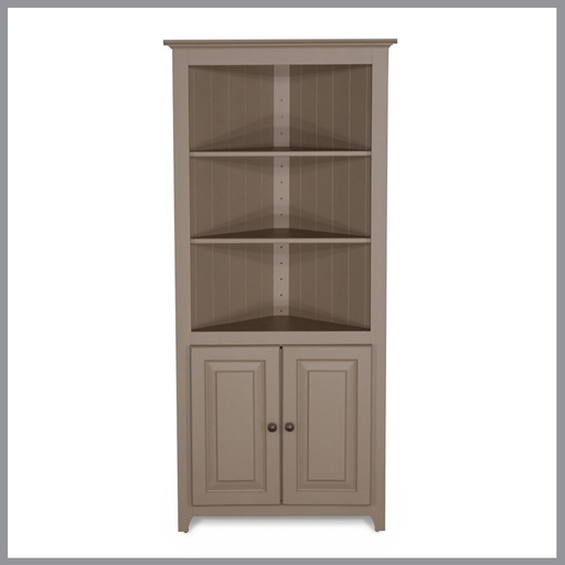 [FURN_8387] Corner Cabinet with Doors
