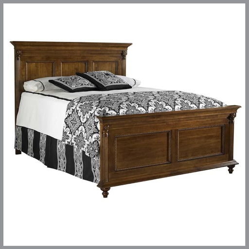 [FURN_8429] Savile Row King Panel Bed w/ High Footboard