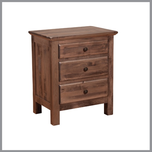 [FURN_8510] Lewiston 3-Drawer Nightstand