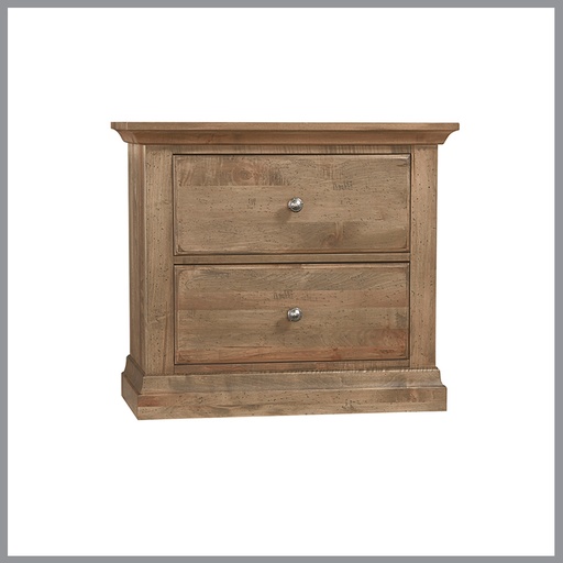 [FURN_8529] Carlisle 2-Drawer Nightstand
